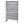 Single Sided Sloped Pick Rack - 8 Shelves - 40 Clear Shelf Bins (12x6x4)
