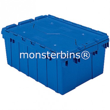 Akro-Mils® 39085 Attached Lid Container