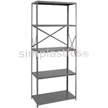 22 Gauge Steel Shelving - 18x36 - 5 Shelves