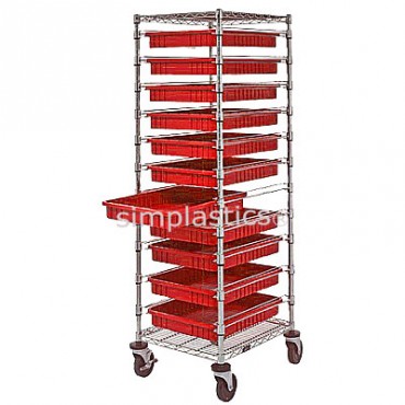 Bin Cart - 21x24x69 with 11 DG93030