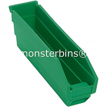 Plastic Shelf Bin 12x3x4
