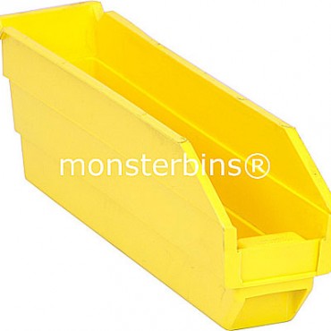 Plastic Shelf Bin 12x3x4