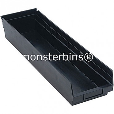 Conductive Plastic Shelf Bin 24x6x4