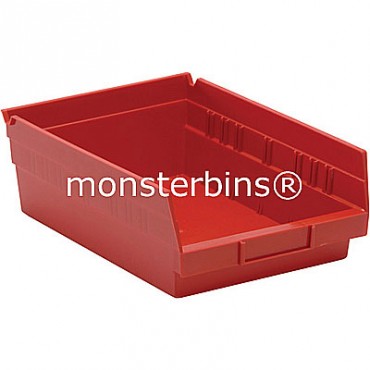 Plastic Shelf Bin 12x8x4