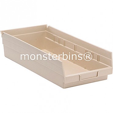 Plastic Shelf Bin 18x8x4
