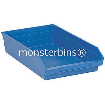 Plastic Shelf Bin 18x11x4