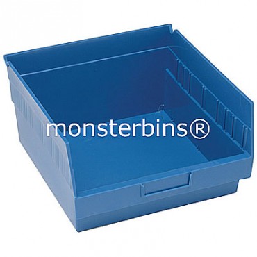 Plastic Shelf Bin 12x11x6