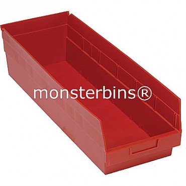 Plastic Shelf Bin 24x8x6