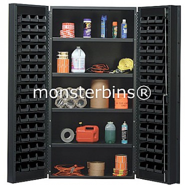 36&quot; Cabinet with 4 Adjustable Shelves & 96 Stack Bins