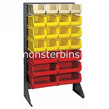 Single Sided Louvered Panel Stand 36x66