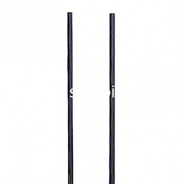 Clear Tip Out Bin Rails - 48" High