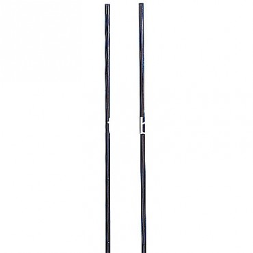 Clear Tip Out Bin Rails - 70" High