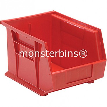 Monster MB239 Stacking Plastic Bins 11x8x7  Red